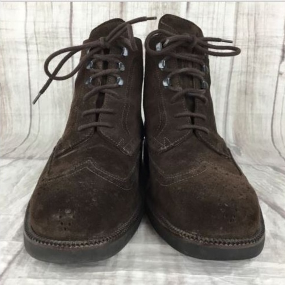 Michael Toschi Mens 9 Ankle Chukka Boots Suede - Picture 4 of 8